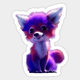 Cute Foxy Fox Sticker